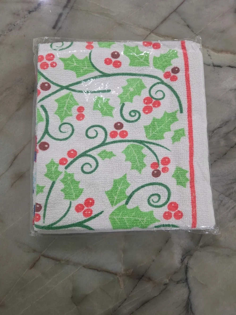 Holiday Print Kitchen Towel Set Of 2